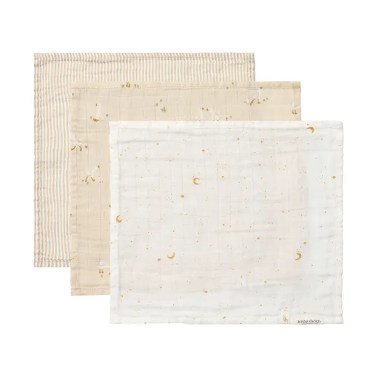 Little Dutch Monddoekjes - Little Goose - 3 Stuks - 25 x 25 cm