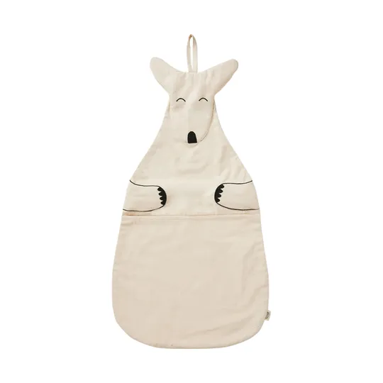 Ferm Living Aufbewahrungstasche Känguru - Undyed