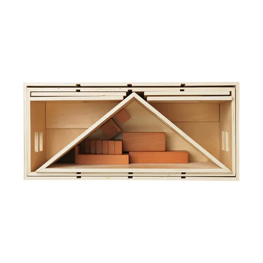 Ferm Living Toro Stapelbares Haus - Natural