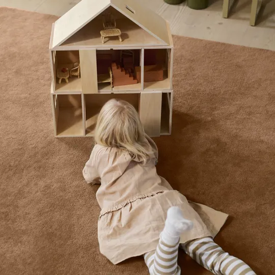 Ferm Living Toro Stapelbares Haus - Natural