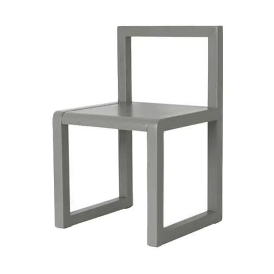 Ferm Living Little Architect Kinderstuhl Grau