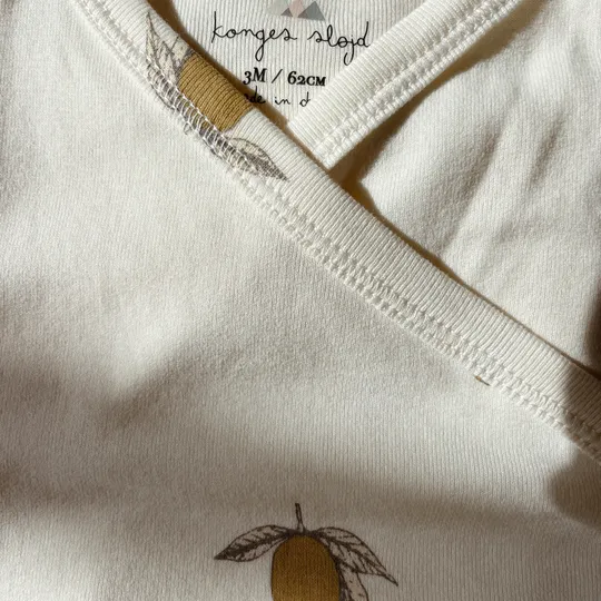 Konges Sløjd Lemon Overslagromper