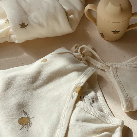 Konges Sløjd Lemon Overslagromper