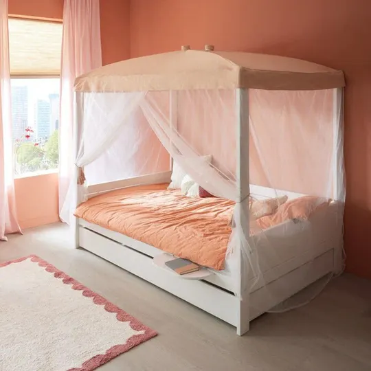 LIFETIME Kidsrooms Original Hemelbed - Premium - 120 x 200 cm - Wit