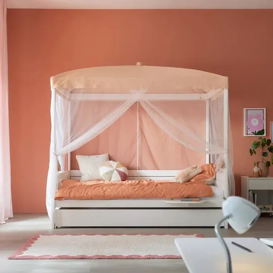 LIFETIME Kidsrooms Original Hemelbed - Deluxe - 120 x 200 cm - Wit