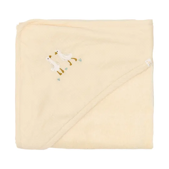 Little Dutch Giftbox - Little Goose - Badecape + Waschlappen - 75 x 75 cm & 14 x 21 cm