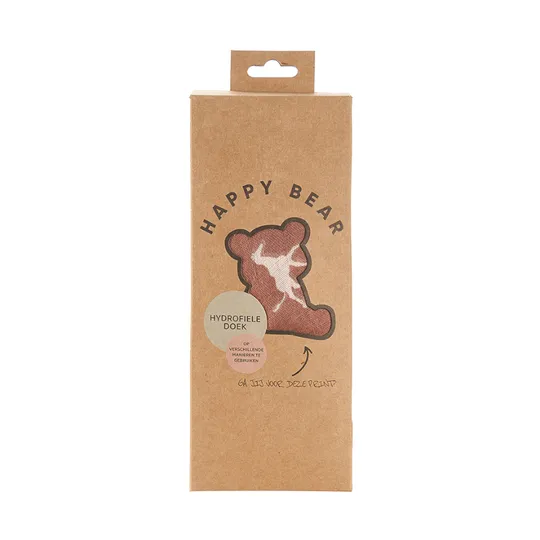 HappyBear Savanna Hydrofiel Luier 120 x 120 cm