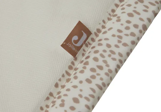 Jollein Dotted Laufstallteppich 75 x 95 cm Biscuit