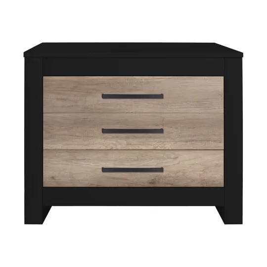 Kidsmill Long Island Babyzimmer Schwarz / Oldwood