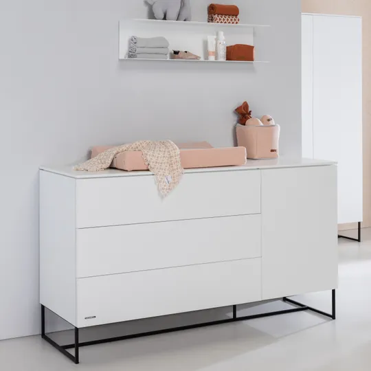 Kidsmill Intense II Kommode XL Mattweiß