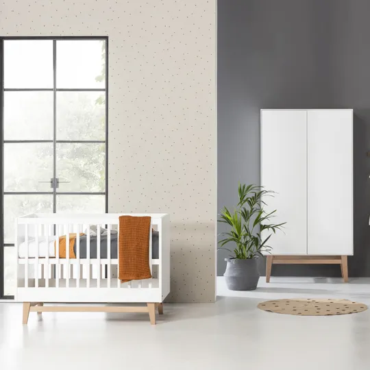 Kidsmill Noud Babyzimmer Weiß