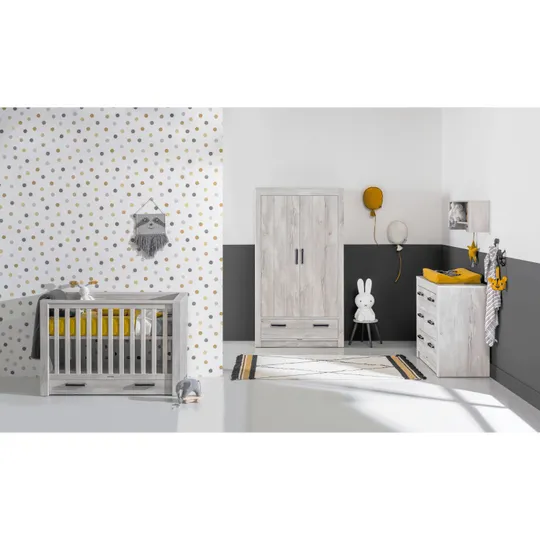 Kidsmill Sem Nautic Babyzimmer grau