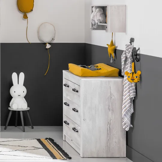 Kidsmill Sem Nautic Babyzimmer grau