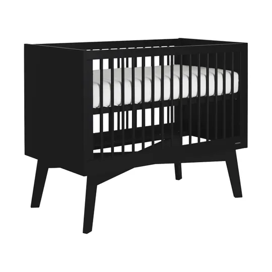 Kidsmill Sixties Babyzimmer  Schwarz matt