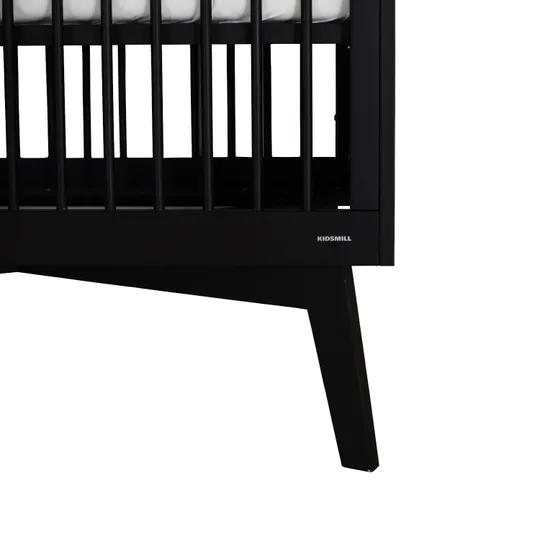 Kidsmill Sixties Babyzimmer  Schwarz matt