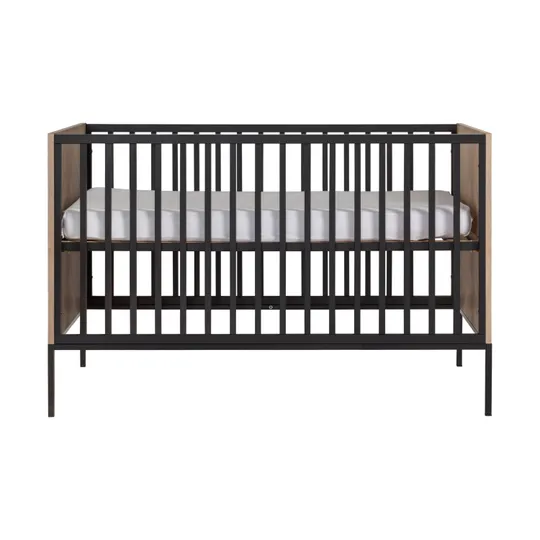Kidsmill Vince Babyzimmer Schwarz / Eiche