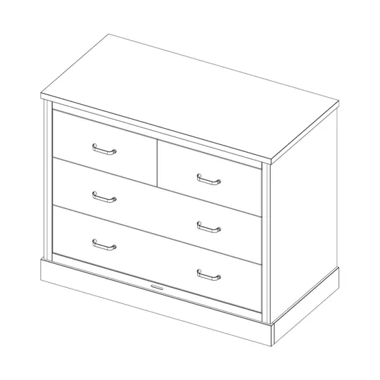 Kidsmill Newport Babyzimmer Weiß