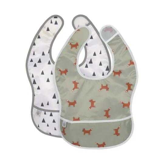 Lässig Little Forest Fox Slabbetje 2 Stuks