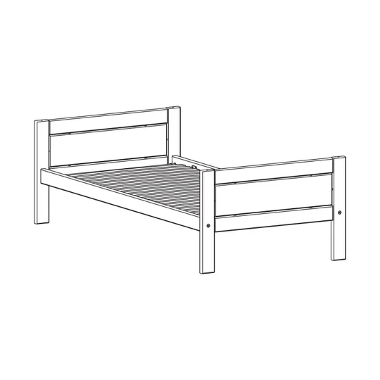 LIFETIME Kidsrooms Basisbett Luxe