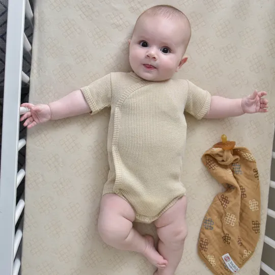 Lodger Ciumbelle Overslagromper Ivory Mt. 62