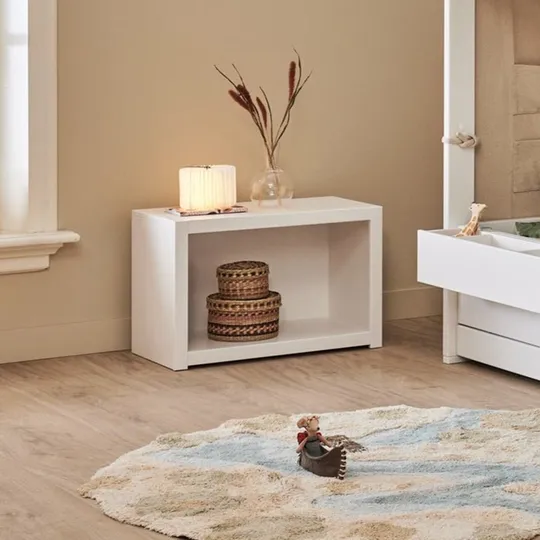 LIFETIME Bücherregal - Weiß - 1 Fach