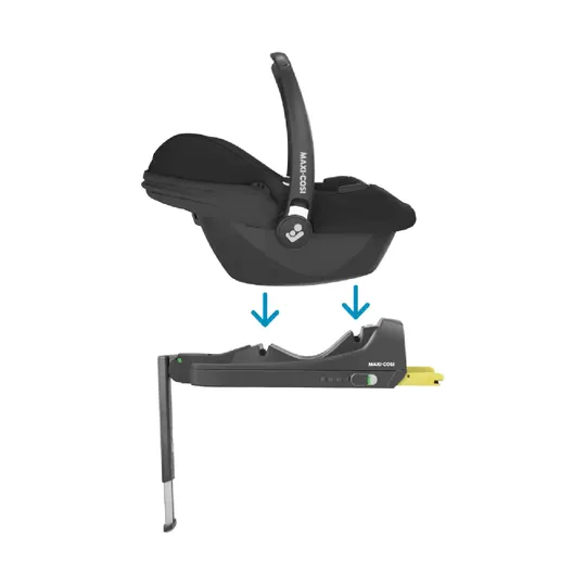 Maxi-Cosi CabrioFix I-Size Autositz Inkl. Base Essential Black