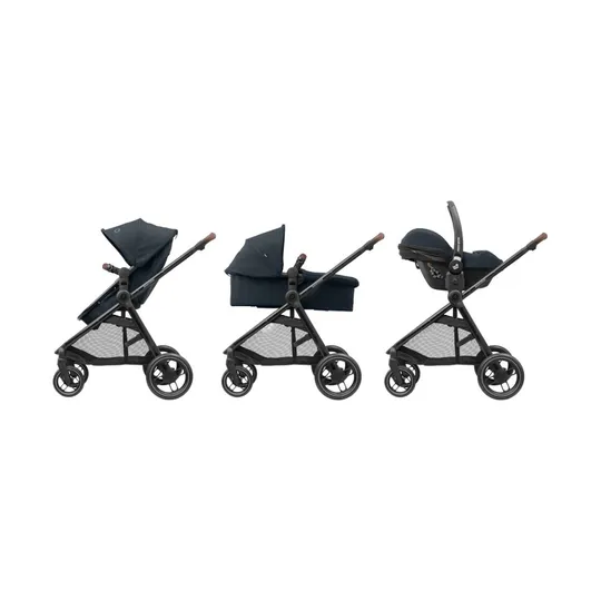 Maxi-Cosi Zelia 3 Kinderwagen 3-in-1 Essential Graphite