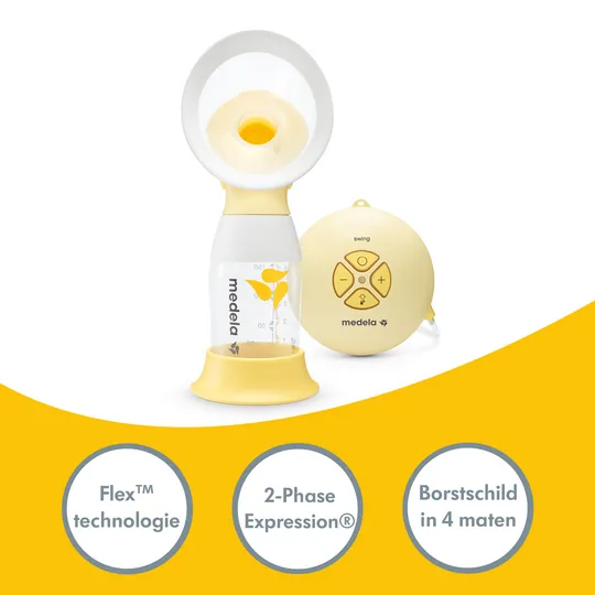 Medela Swing Flex Einzelne elektrische Brustpumpe