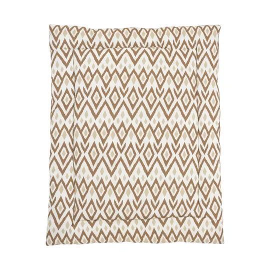 Meyco Ikat Laufstallteppich Sand / Toffee 77 x 97 cm