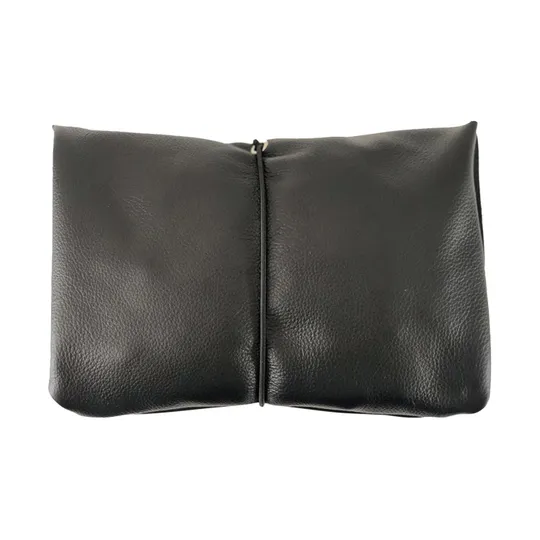 Mozz Bags Wickeletui Black Baby Cheetah Weiß