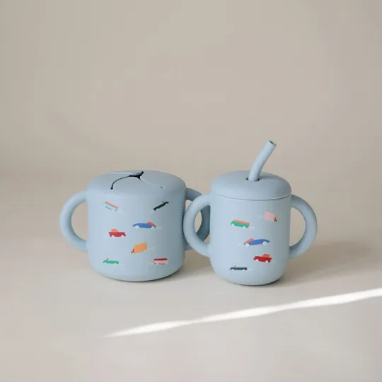 Mushie Oefenbeker Met Rietje