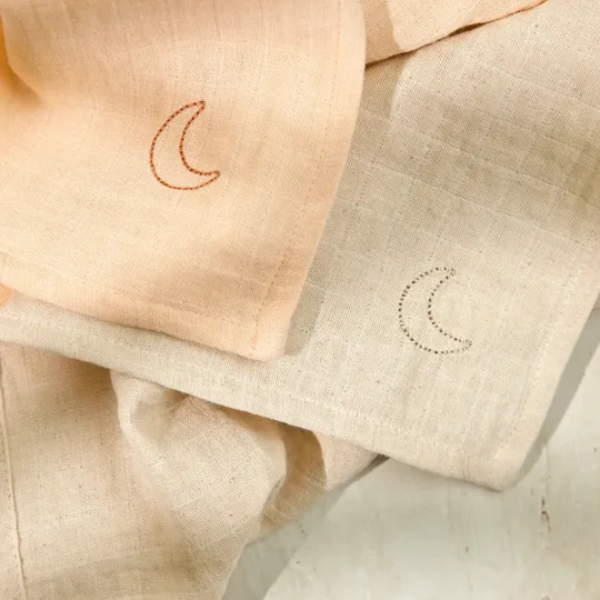 Moonboon Hydrofiele Doeken - Over The Moon Nature - 2-pack