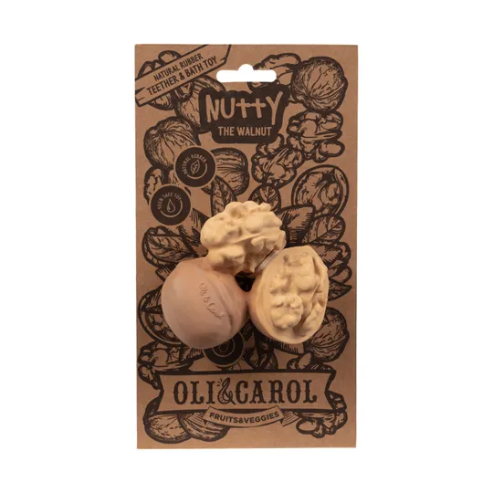Oli & Carol Beißspielzeug Nutty The Nut