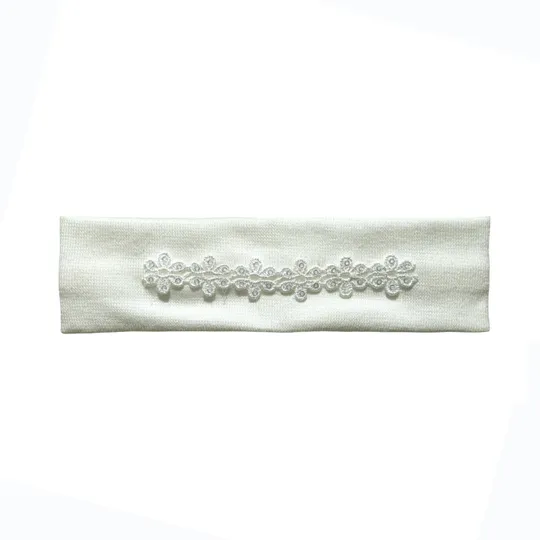 Ootje Kadootje Babyhaarbandje Newborn - Ivoor