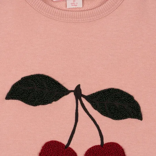 Konges Sløjd Lou Terry Sweater - 6 Mnd - Mellow Rose
