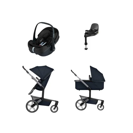 Joolz Day 5 Kinderwagen 4-in-1 Set | Joolz X Maxi-Cosi Babyschale | Base