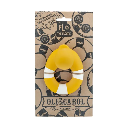 Oli & Carol Flo The Floatie Badeentchen Yellow