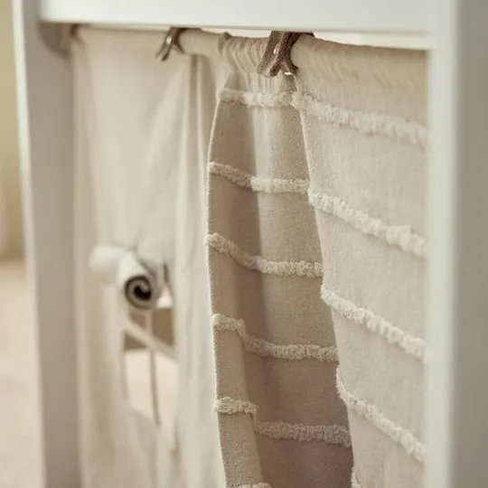 LIFETIME Kidsrooms Spielvorhang Hochbett 152 cm - Essence - Natur