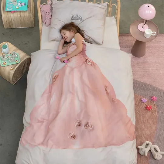Snurk Dekbedovertrek - Princess - Beige