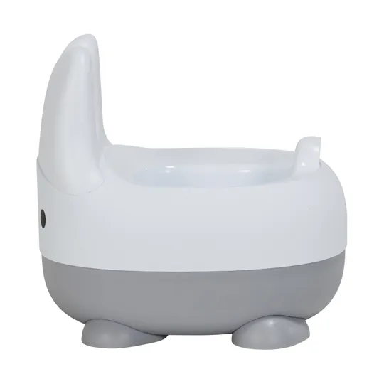 Puck Kaninchen Töpfchen Weiß / Grau