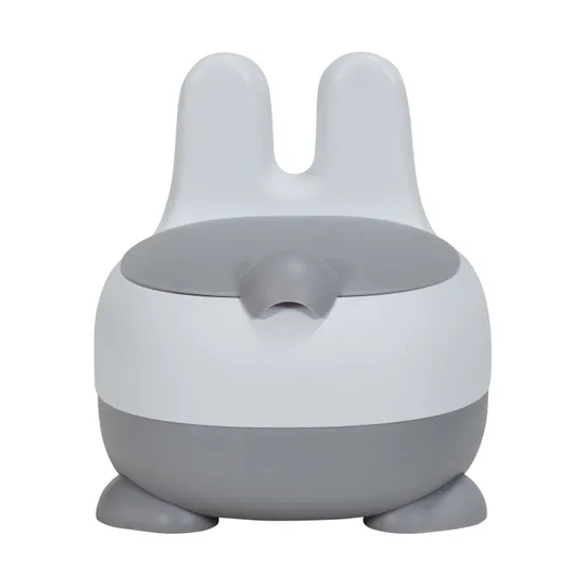 Puck Kaninchen Töpfchen Weiß / Grau
