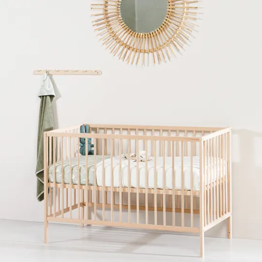 Puck Raw Babybett Buche 60 x 120 cm