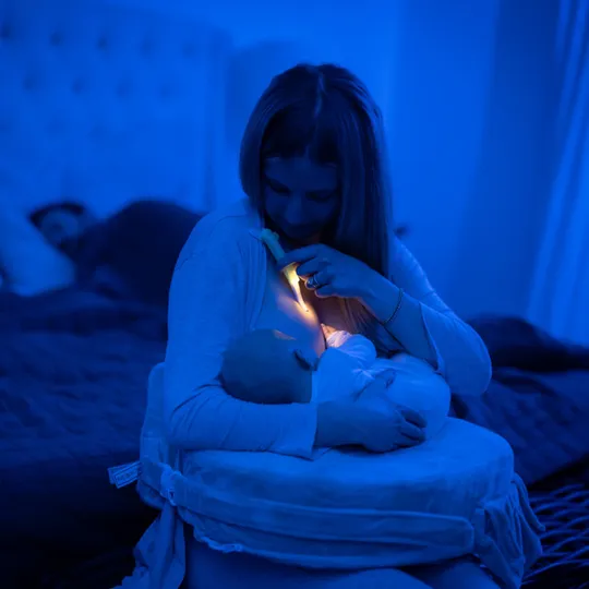 Latchlight Voedingslampje - Mint / White