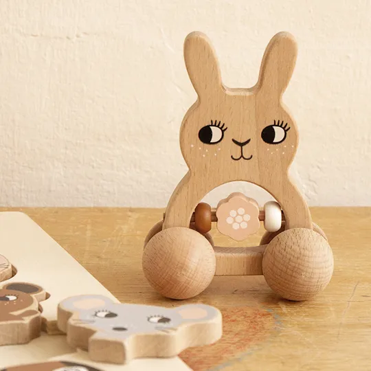 Roommate Bunny Holz Rassel