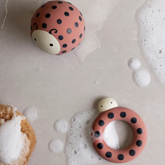 Sebra Badespielzeug - Ladybird - Naturkautschuk