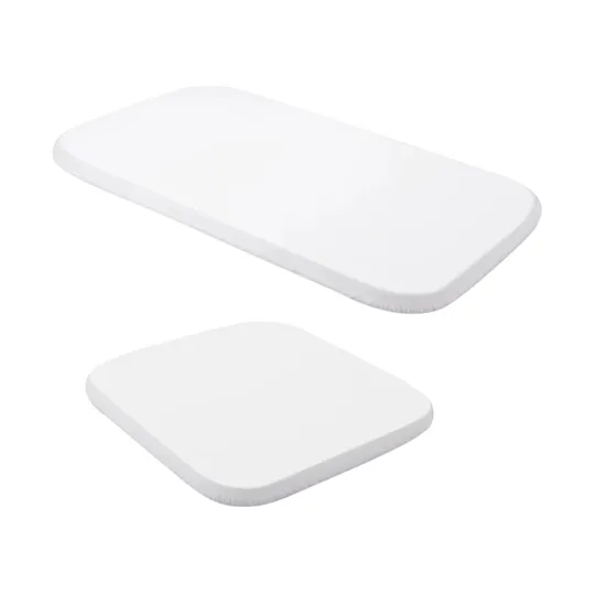 Waldin Hoeslaken Set - W2 - Wit - Voor 7-in-1 Babybedje