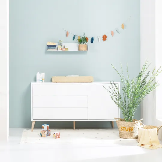 Europe Baby Sterre / Raw Babyzimmer Weiß