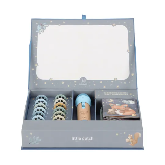 Little Dutch Stories Projektor - Taschenlampe - Blue