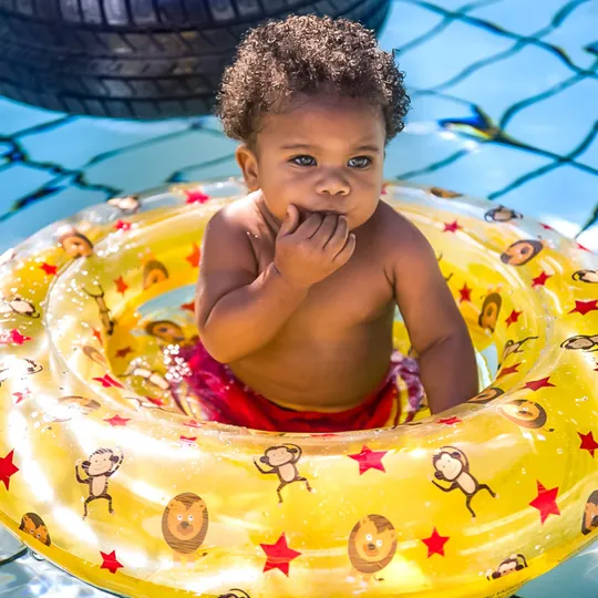 Swim Essentials Swim Seat Yellow 0-12 Monate