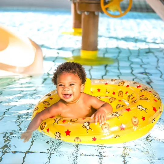 Swim Essentials Swim Seat Yellow 0-12 Monate